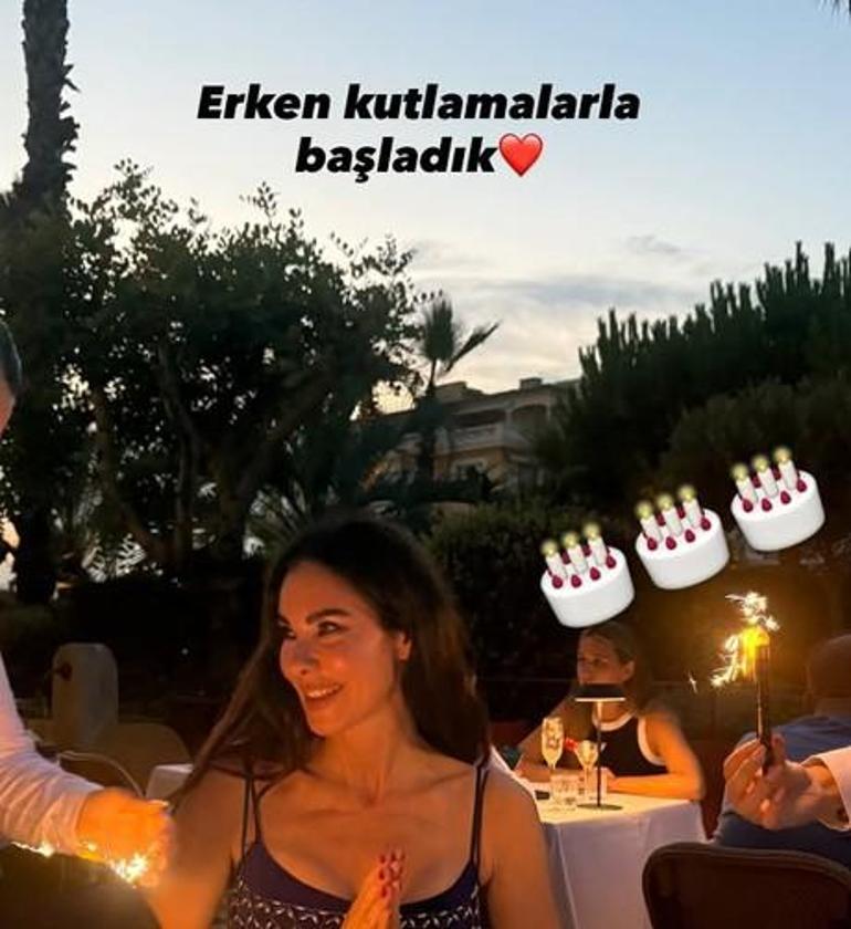 Defne Samyeli yeni yaşını Cannesda kutladı Kızları Derin ve Deren peş peşe paylaştı