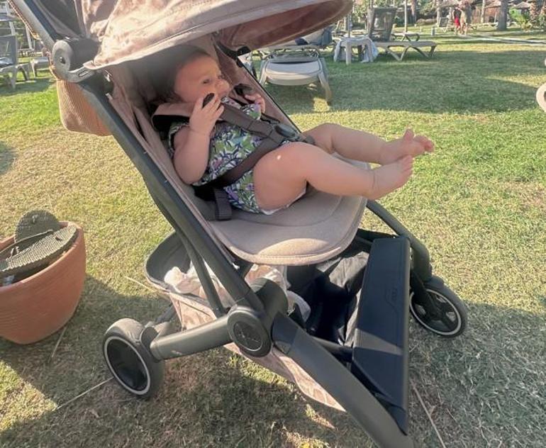 İşte Yasmin bebeğin son hali Zeynep Sever Demirel tatilden paylaştı