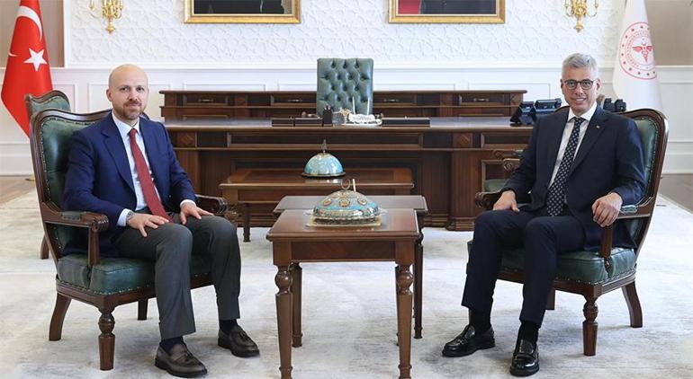 Bakan Memişoğlu İlim Yayma Vakfı Mütevelli Heyeti Başkanı Bilal Erdoğan ile bir araya geldi