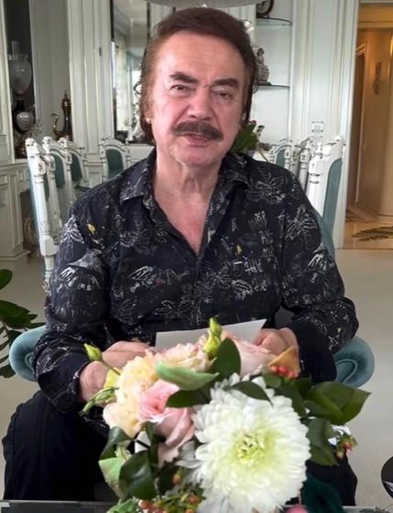 Orhan Gencebay eşi Sevim Emreye aşk mektubu yazdı Kadınım seni çok seviyorum