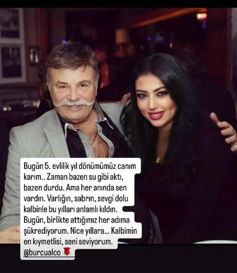 Nuri Alçodan romantik paylaşım Kalbimin en kıymetlisi