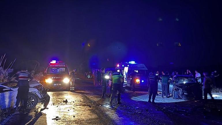 Balıkesirde zincirleme kaza Ölü ve yaralılar var