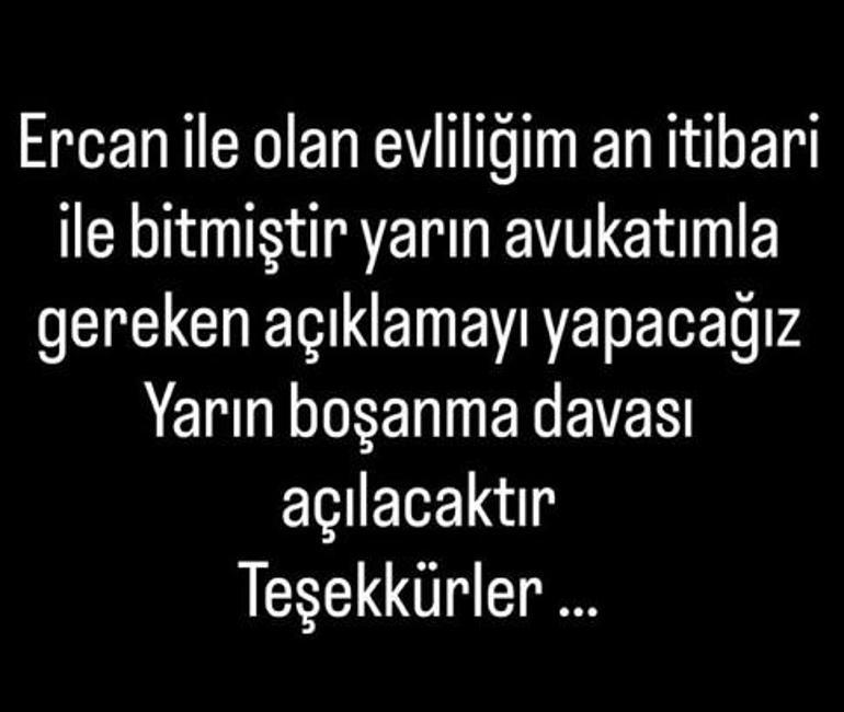 Survivor Almeda Baylan eşi Ercan Baylandan boşanıyor Ayrılık açıklamasındaki ihanet detayı dikkat çekti