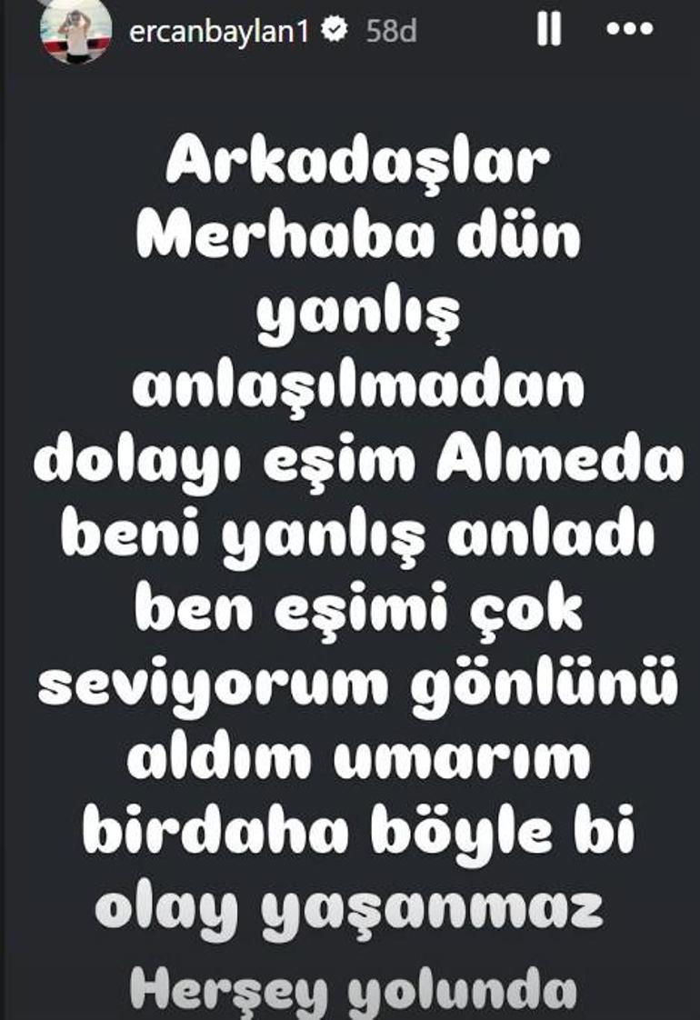Survivor Almeda Baylan eşi Ercan Baylandan boşanıyor Ayrılık açıklamasındaki ihanet detayı dikkat çekti