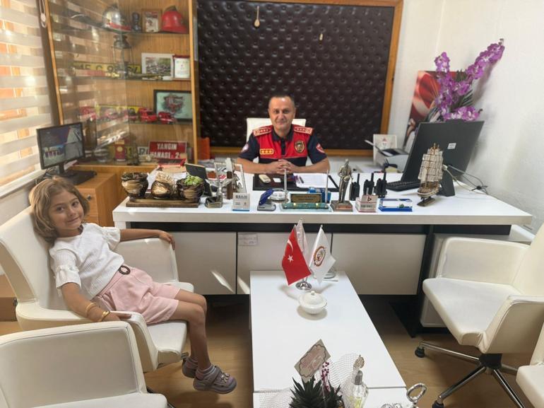 5 yaşında Aslı bir köyü felaktten kurtardı: Hiç korkmadım