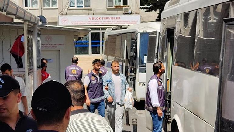 Saraçhanede gözaltına alınan 13 kişi tutuklandı