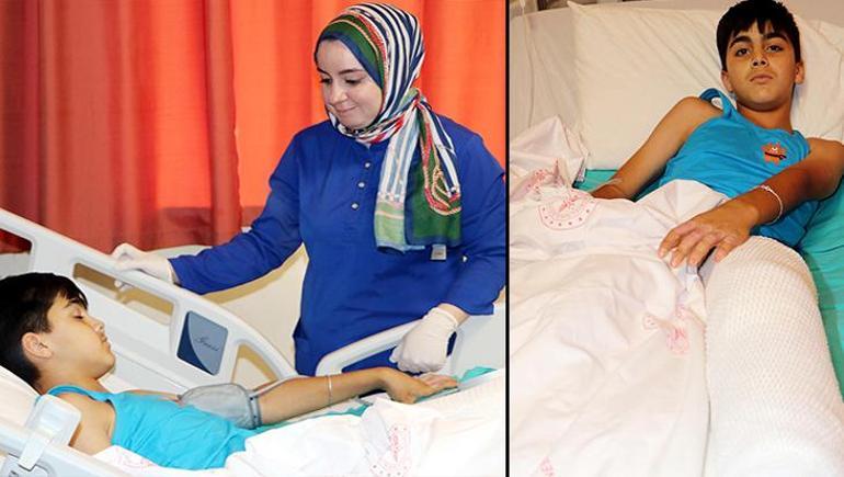 Kolonya şakası dehşete dönüştü: 11 yaşındaki Emir alevler içinde kaldı