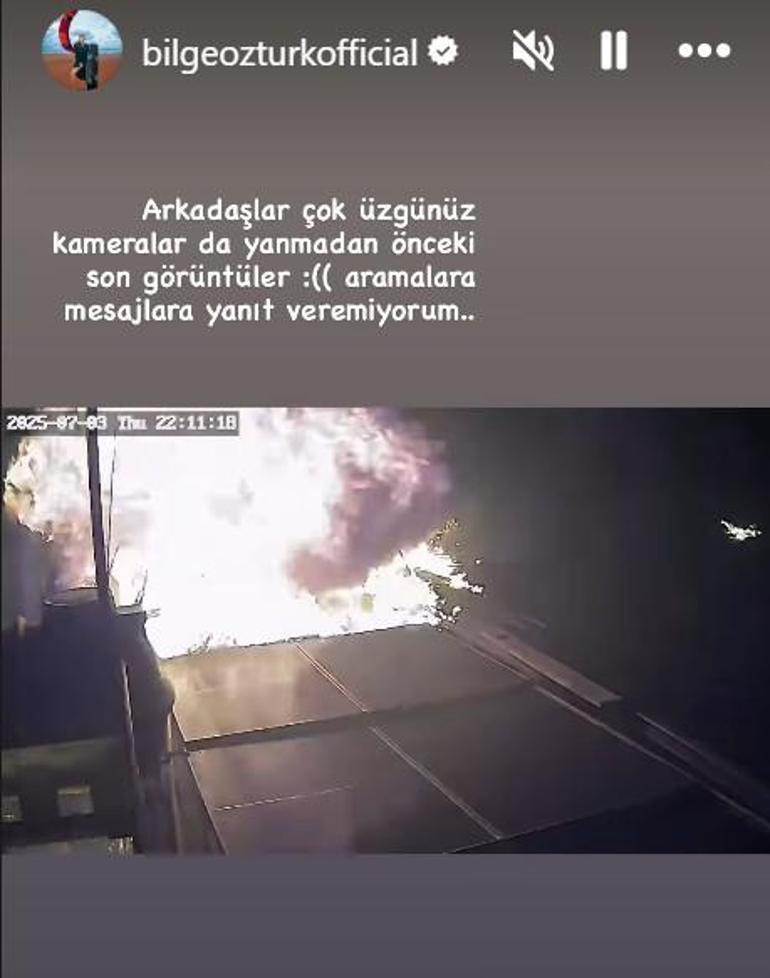 İzmirdeki yangın felaketinde Bilge Öztürkün sörf okulu küle döndü Facia anlarını paylaştı