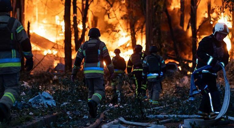 Rusyadan Ukraynanın kalbine 539 İHAlı saldırı: Korkunç bir geceydi