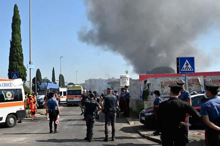Romada akaryakıt istasyonunda patlama: Çatı fırladı, çok sayıda yaralı var
