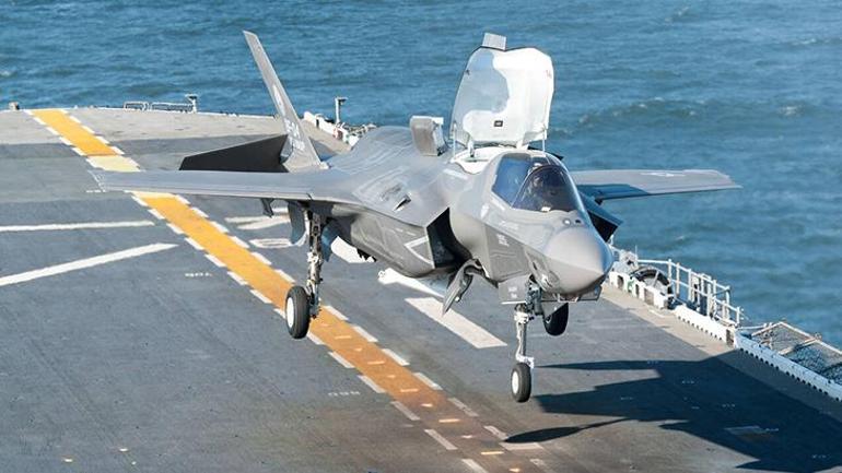 Mahsur kalan F-35in akıbeti ne olacak Pilot sandalye istedi: Gizli teknolojiye sahip