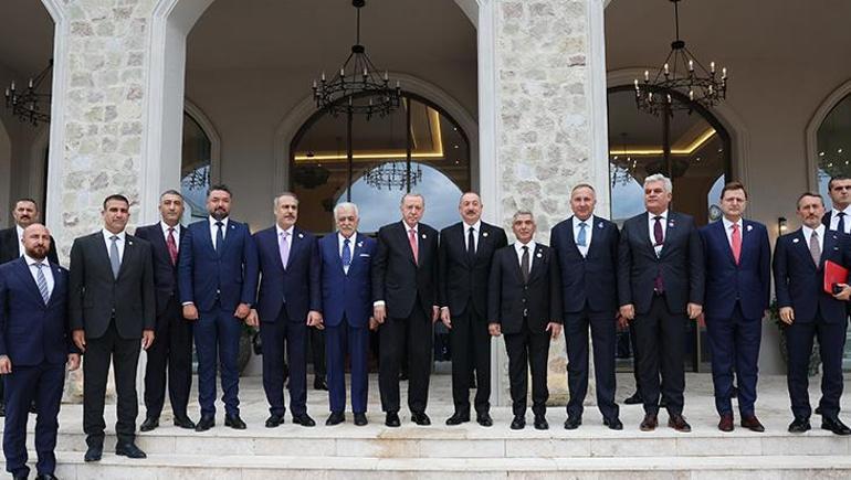 Erdoğan liderlerle görüştü: Azerbaycanda diplomasi trafiği