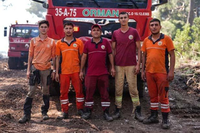 İzmirde cansiperane mücadele: 6 gündür yangınlardayız, hiç uyku yok
