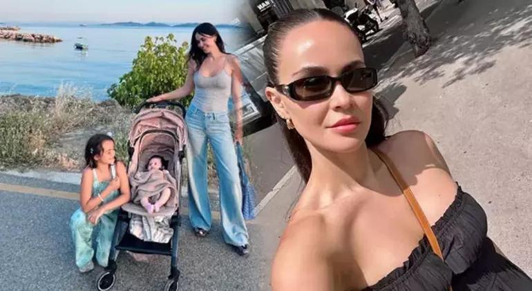 Doğum kilolarından eser kalmadı Üçüncü kez anne olan Zeynep Sever Demirel fit haliyle dikkat çekti