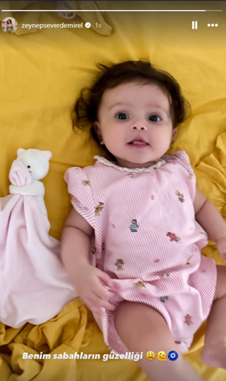 Zeynep Sever Demirel paylaştı Benim sabahların güzelliği