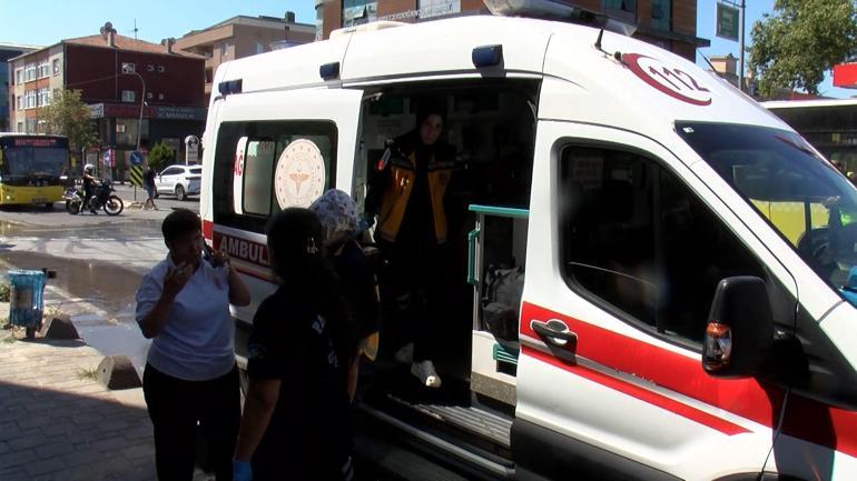 Sancaktepede korku dolu anlar: Seyir halindeki İETT otobüsü alev aldı
