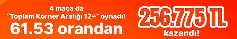 4 maça da “Toplam Korner Aralığı 12+” oynadı… Misli’de 256.775 TL kazandı