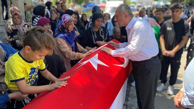 Kanserden ölen uzman jandarma, askeri törenle toprağa verildi