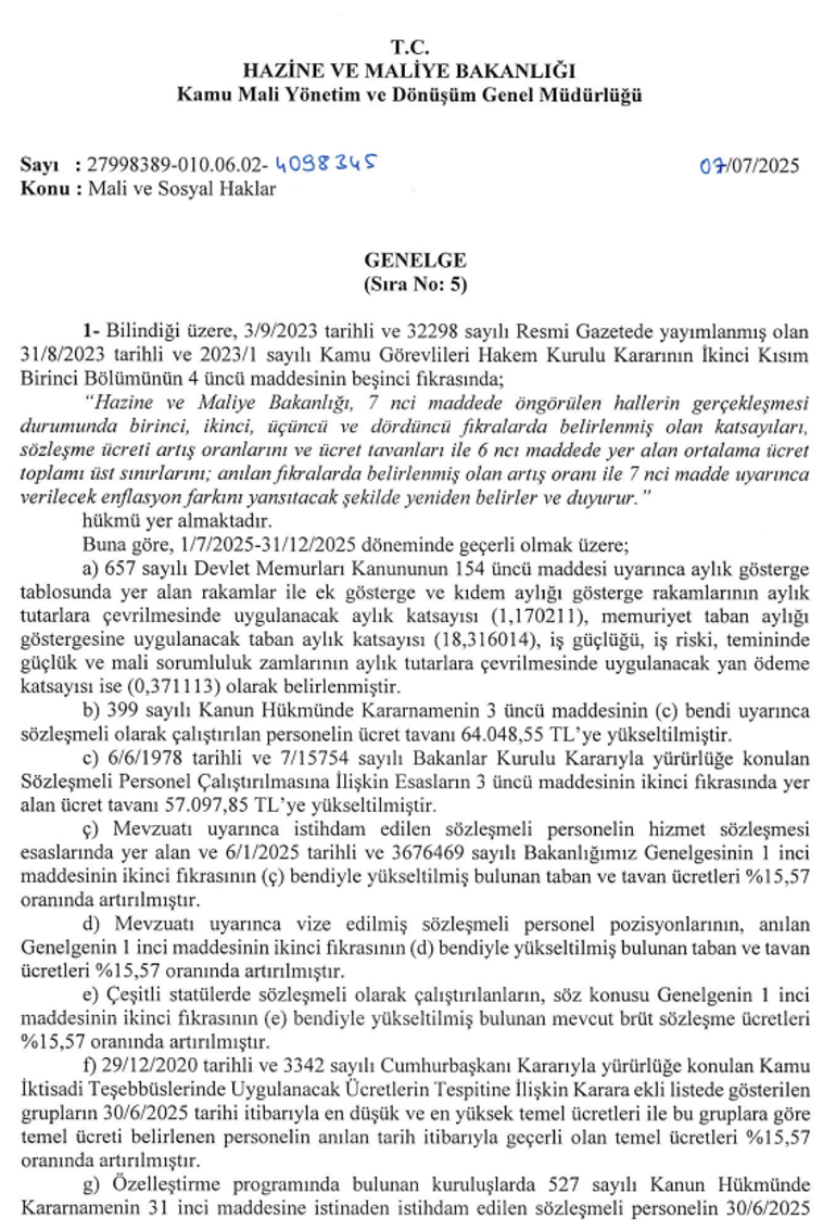 Son dakika: Kıdem tazminatı tavanı ve bedelli askerlik ücreti belli oldu