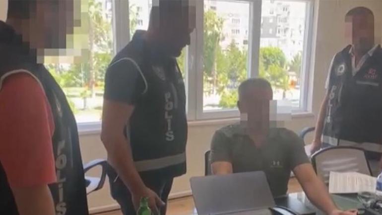 Özel hastane denetiminde rüşvet SGK eski il müdürü ve 2 müfettişin tutuklanma anı kamerada