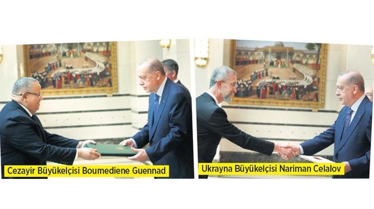 Büyükelçiler Erdoğan’a güven mektuplarını sundu