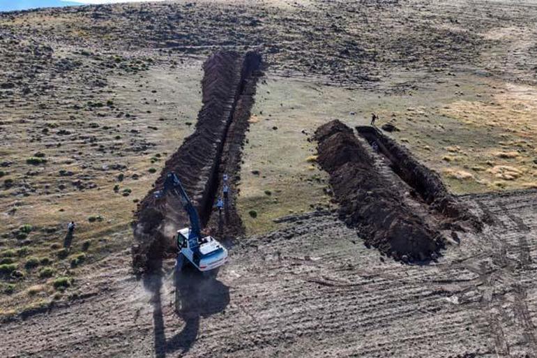 Fayın geçtiği güzergah iş makineleriyle kazılıyor: Potansiyeli ortaya çıkacak