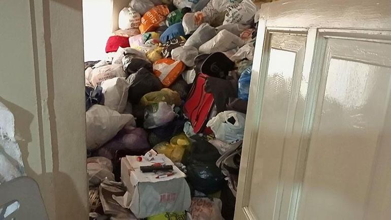 Mahalleli şoke oldu Çalışmalar 6 saat sürdü, 6 kamyon doldu