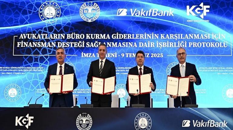 686e9603c4317961fa401692 Bakan Tunç açıkladı! Avukatlara 6 ay ödemesiz kredi müjdesi