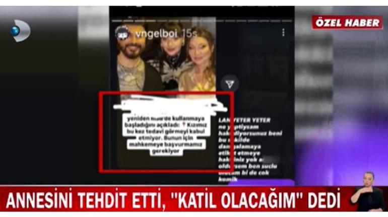 Sanatçı Umut Akyürek ölüm korkusuyla burun buruna Kızı sosyal medyadan tehditler savurdu