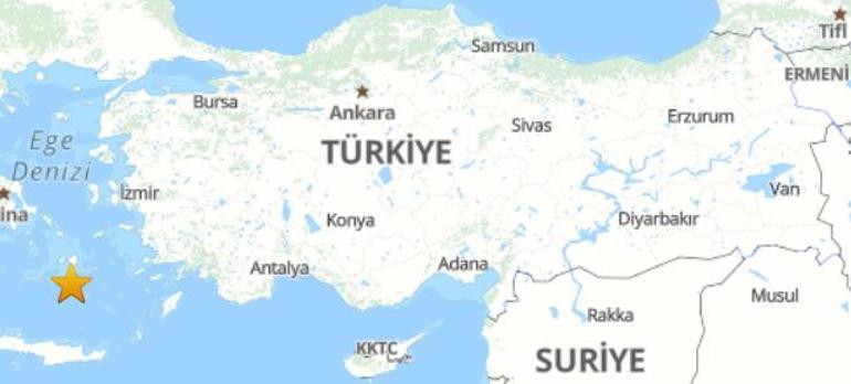 686ef88bc4317961fa40187b SON DAKİKA! Ege'de 4.6 büyüklüğünde korkutan deprem! AFAD duyurdu