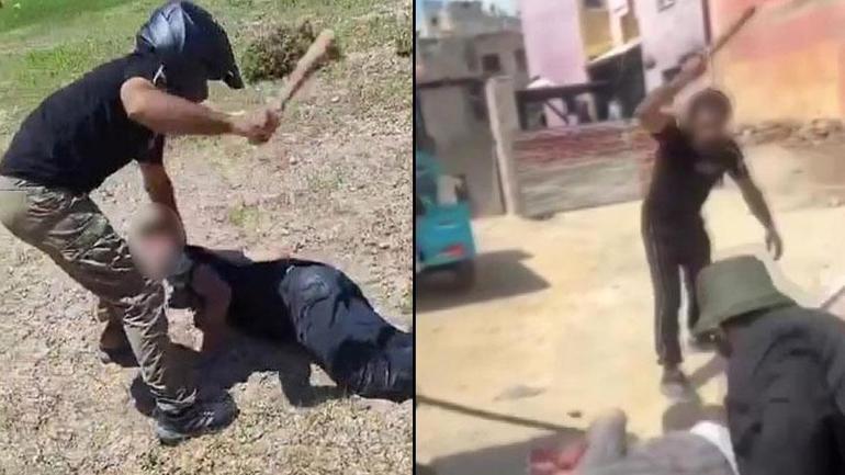 Gençlere işkence eden caninin yeni görüntüsü ortaya çıktı Yaşlı adamı da dövmüş