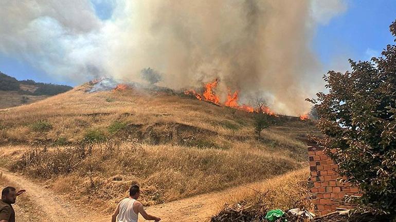 El fuego forestal en Bilecik fue controlado