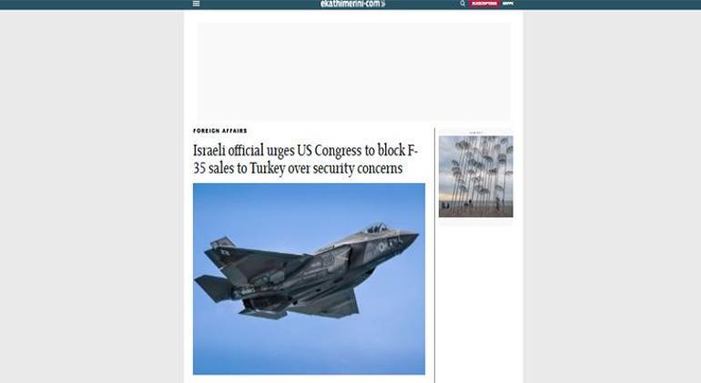 6870bed8bf2042513df9dbfe İsrail ve Yunanistan'da F-35 paniği: Ege ile Akdeniz'de güç Türkiye'nin olur!