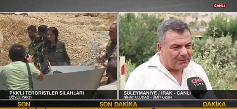 6870e6a6c4317961fa401fdf Terör örgütü PKK silahları yaktı, o anlara tanıklık eden Nihat Uludağ anlattı