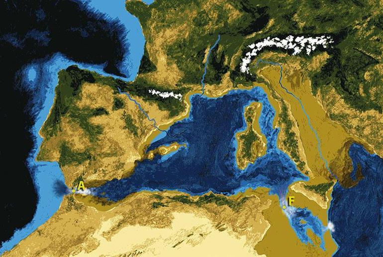 El Mediterráneo una vez estuvo seco. Cómo cambió todo.