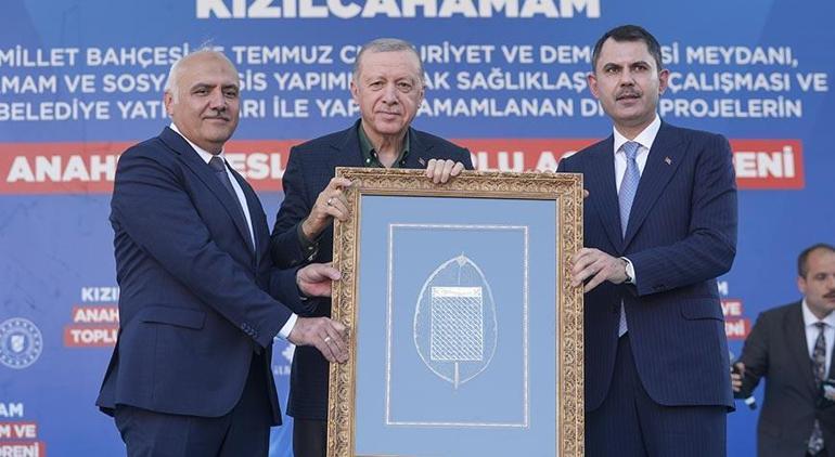 Erdogan: Decimos que no nos detenemos con nuestros trabajos y nuestras inversiones.