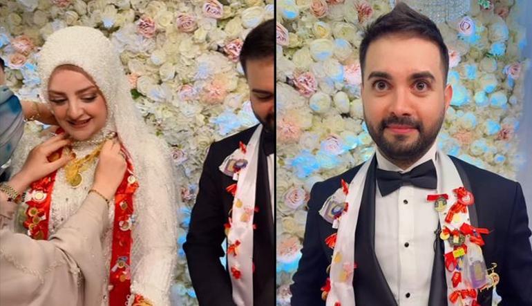 Kadir Ezildi and Gamze Türkmen got married. First photos from the wedding.