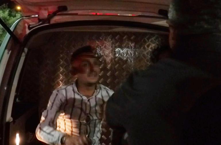 Polis otosunun camını kırdı 4 kat alkollü yakalandı, kız arkadaşını yanına istedi