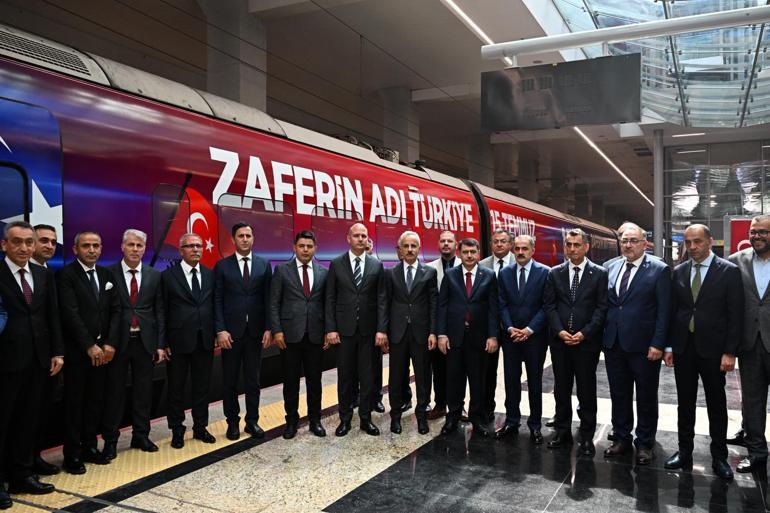 6874c9c2c4317961fa402dbc 68 gün boyunca 90 bin kilometre yol kat edecek: '15 Temmuz Demokrasi ve Milli Birlik Treni' raylarda