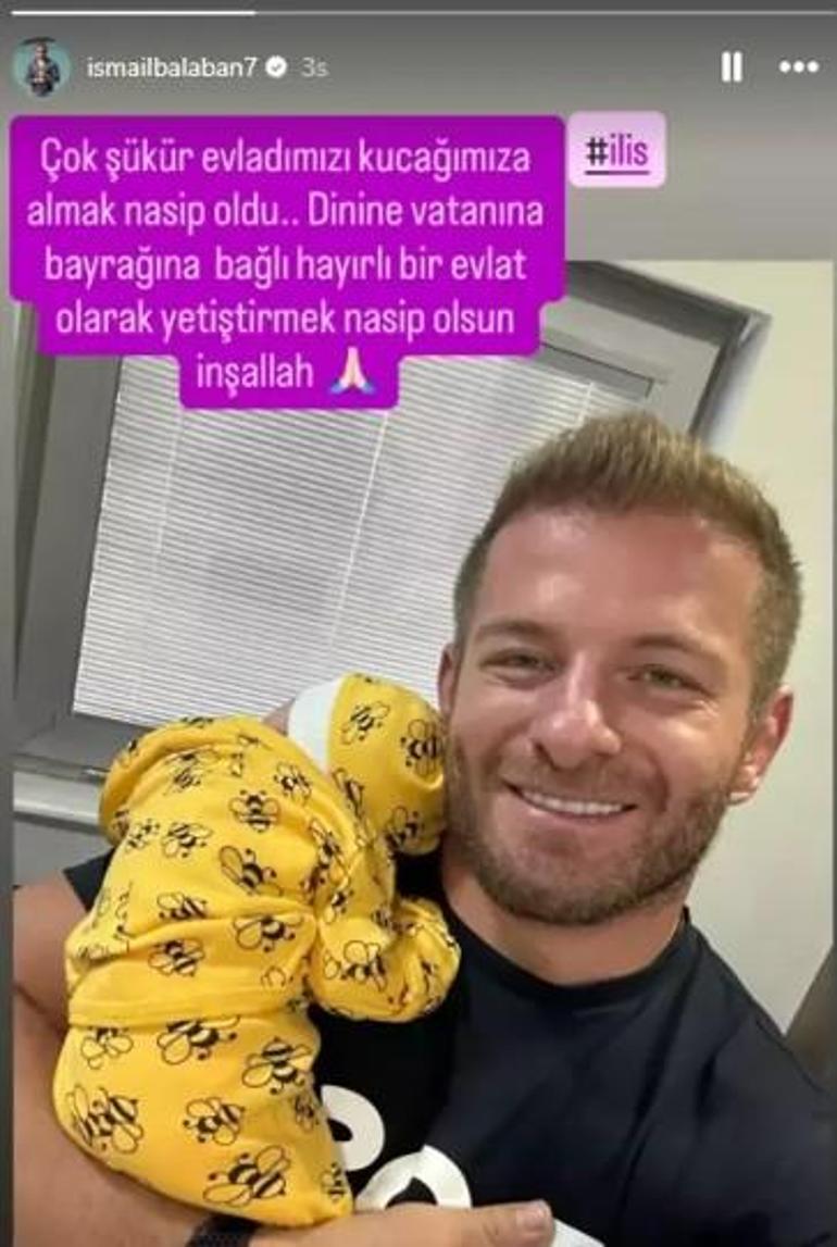Survivor İsmail Balaban baba oldu Eşi İlayda Şeker doğum sonrası sağlık durumunu açıkladı