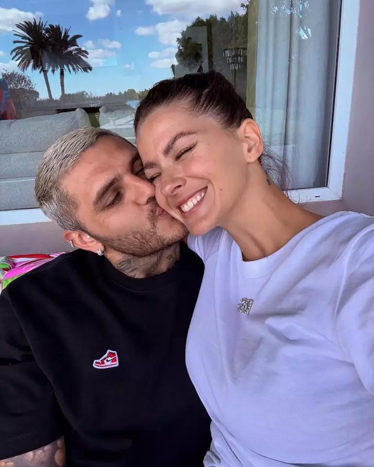 Wanda Narayı kıskandıracak kareler Icardi ve sevgilisi İstanbulda aşka geldi