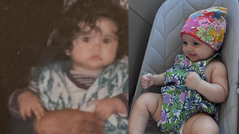 Zeynep Sever Demirel küçüklük halini paylaşarak uyardı Babasına benziyor diyeni engellerim