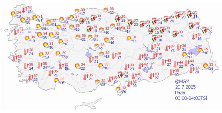 68767241280d2d4b642c4b34 Son dakika Meteoroloji haberi: Valiliklerden peş peşe hava durumu uyarısı! Kuvvetli geliyor!