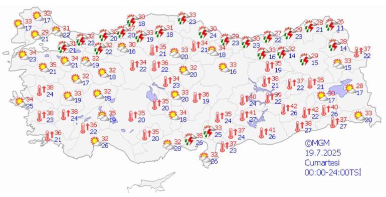 68767247280d2d4b642c4b37 Son dakika Meteoroloji haberi: Valiliklerden peş peşe hava durumu uyarısı! Kuvvetli geliyor!