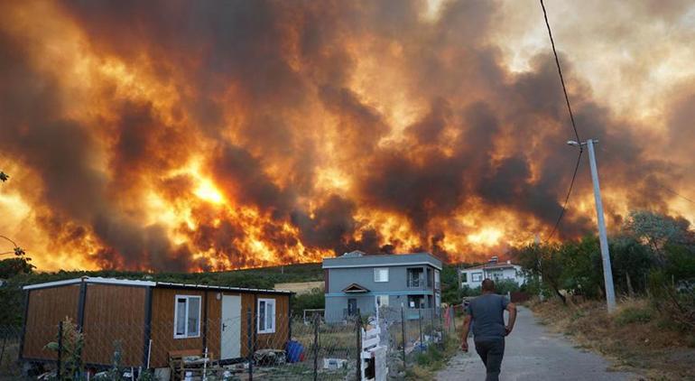 Our lungs are burning, the flames are advancing towards residential areas