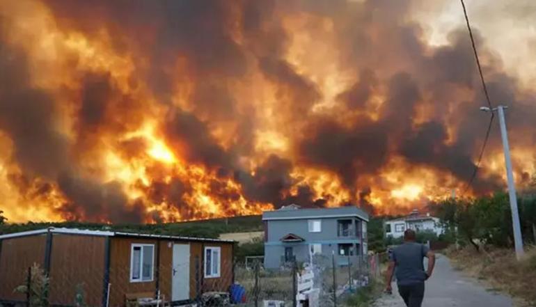 ŞARKÖY YANGINI SON DURUM: Şarköy yangını söndürüldü mü, son durum ne Tekirdağ-Şarköy yangın haberleri son dakika