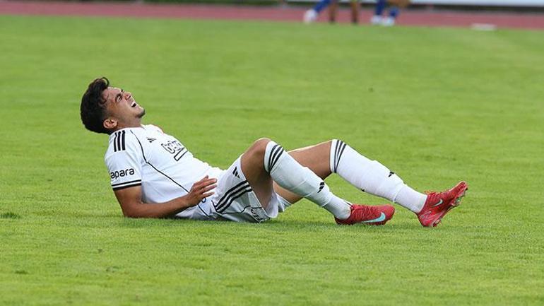 Beşiktaşa sakatlık şoku Oyuna devam edemedi