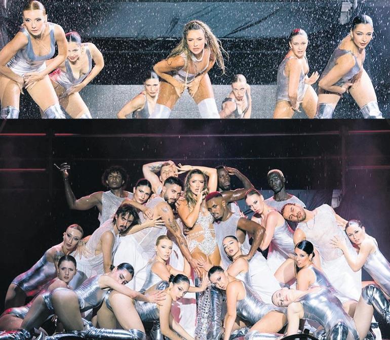 Hadise o şovla amacına ulaştı