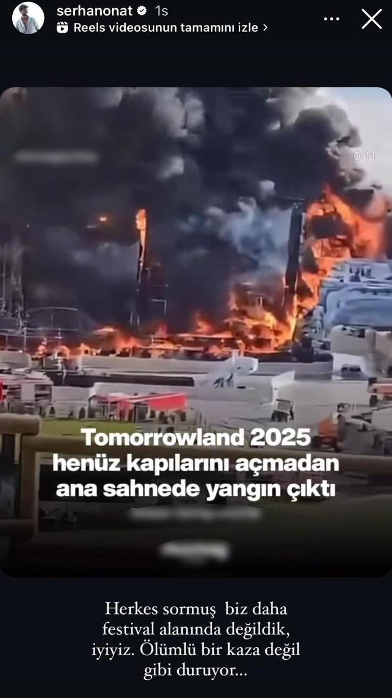 Het podium van morgen 2025 is na een brand in as veranderd. De boodschap van Serhan Onat: