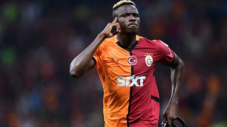 Osimhenin Galatasaraya transferinde sıcak gelişme Anlaşmaya bir adım kaldı